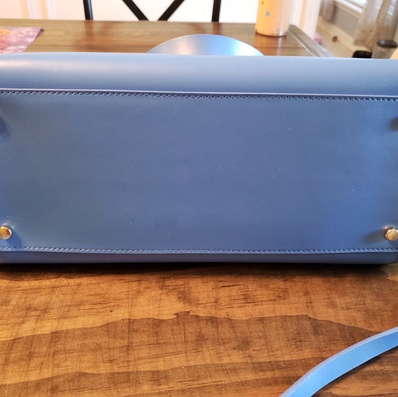 Kate spade blue satchel crossbody - Picture 7 of 10